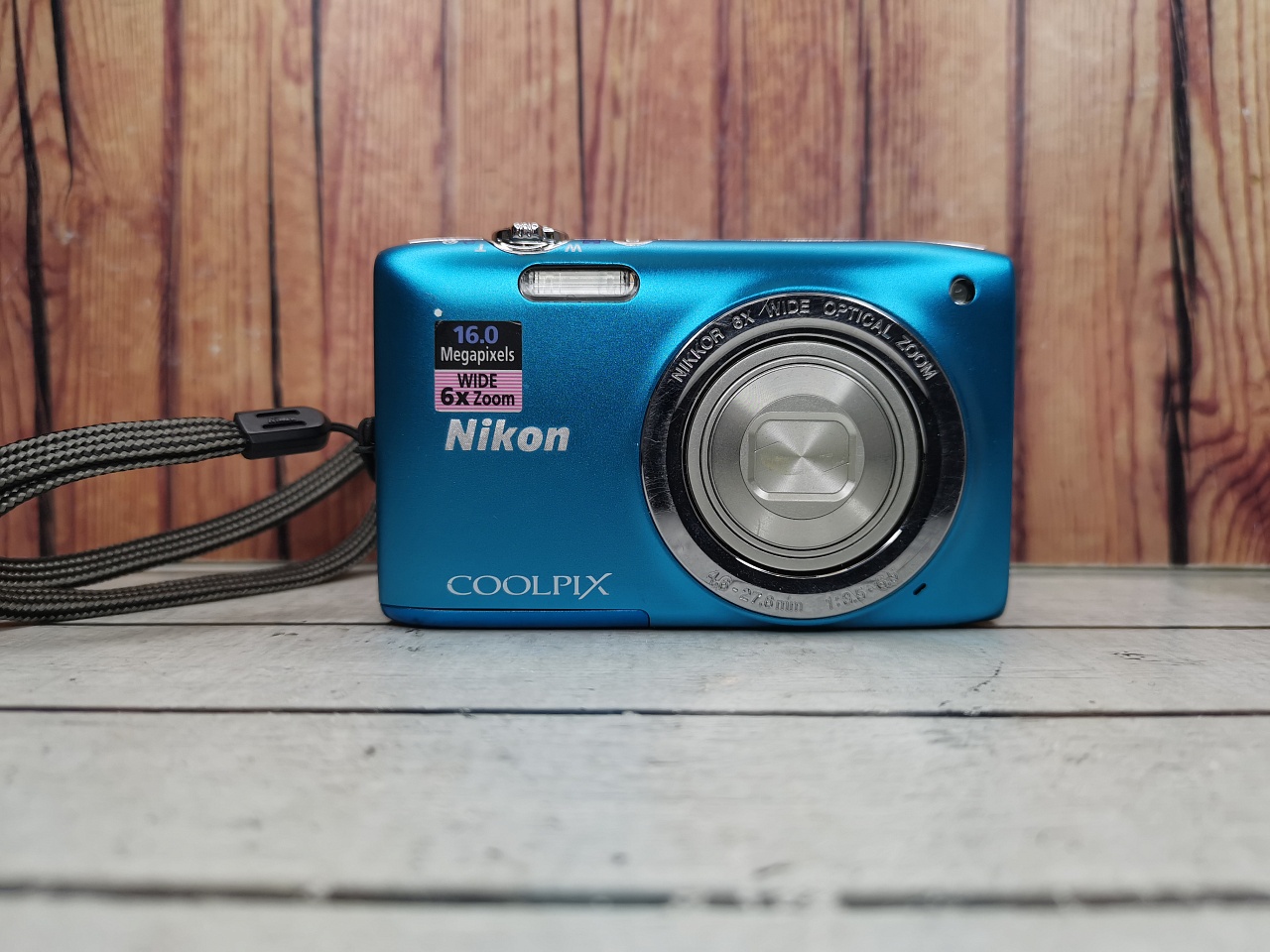 Nikon Coolpix S2700 blue lagoon фото №2