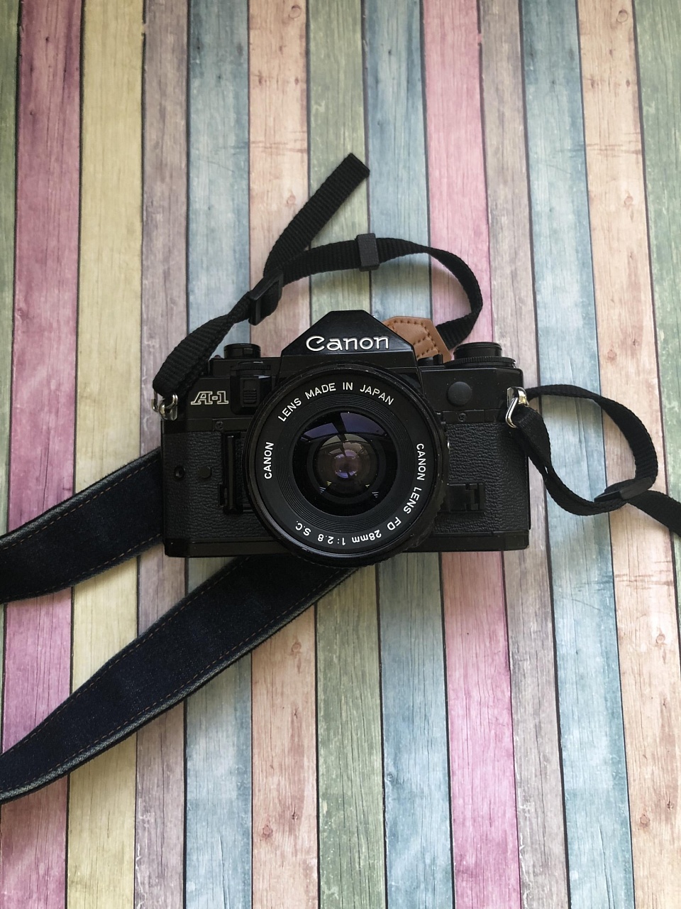 Canon A-1 +Canon FD 28 1:2.8 S.C фото №4