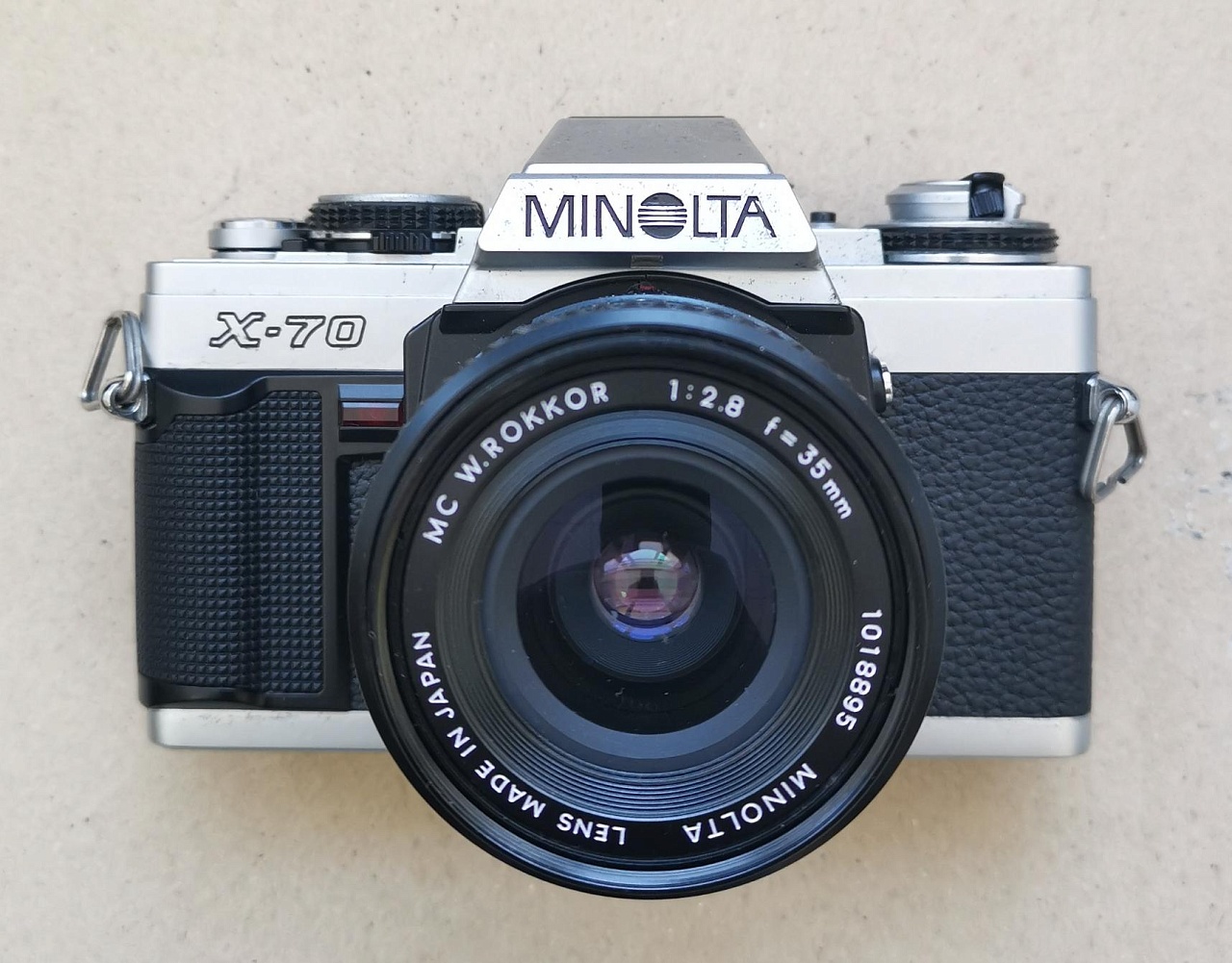 Minolta x-70 + Minolta MC W.Rokkor 35/2,8 фото №1