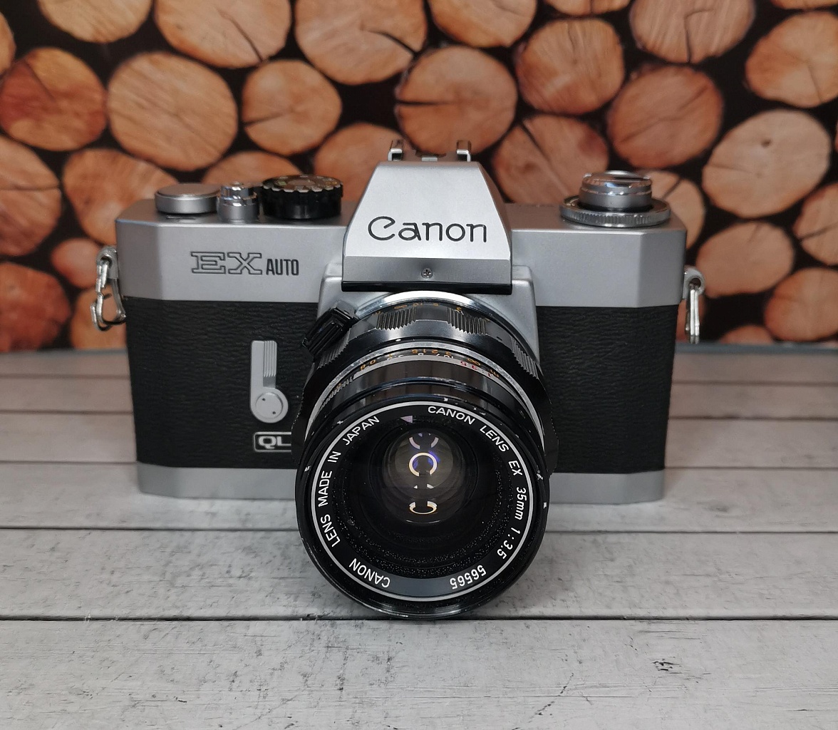 Canon EX auto + Canon Lens EX 35 mm f/3.5 фото №1