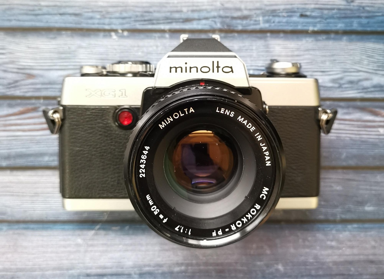 Minolta XG-1 + Minolta MC Rokkor-pf 50 mm f/1.7 фото №1