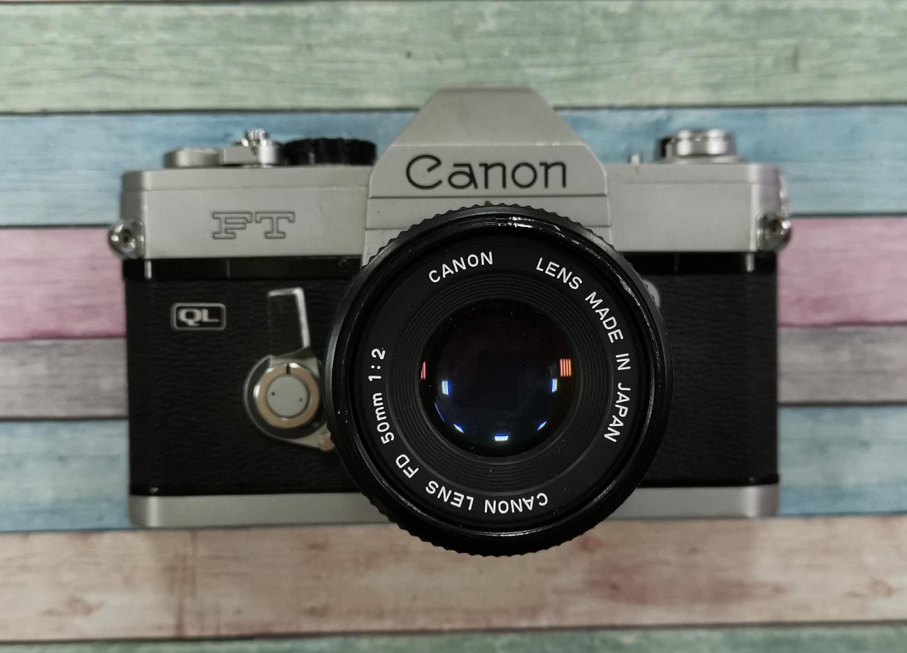 Canon FT QL + Canon FD 50 mm f/2 фото №1