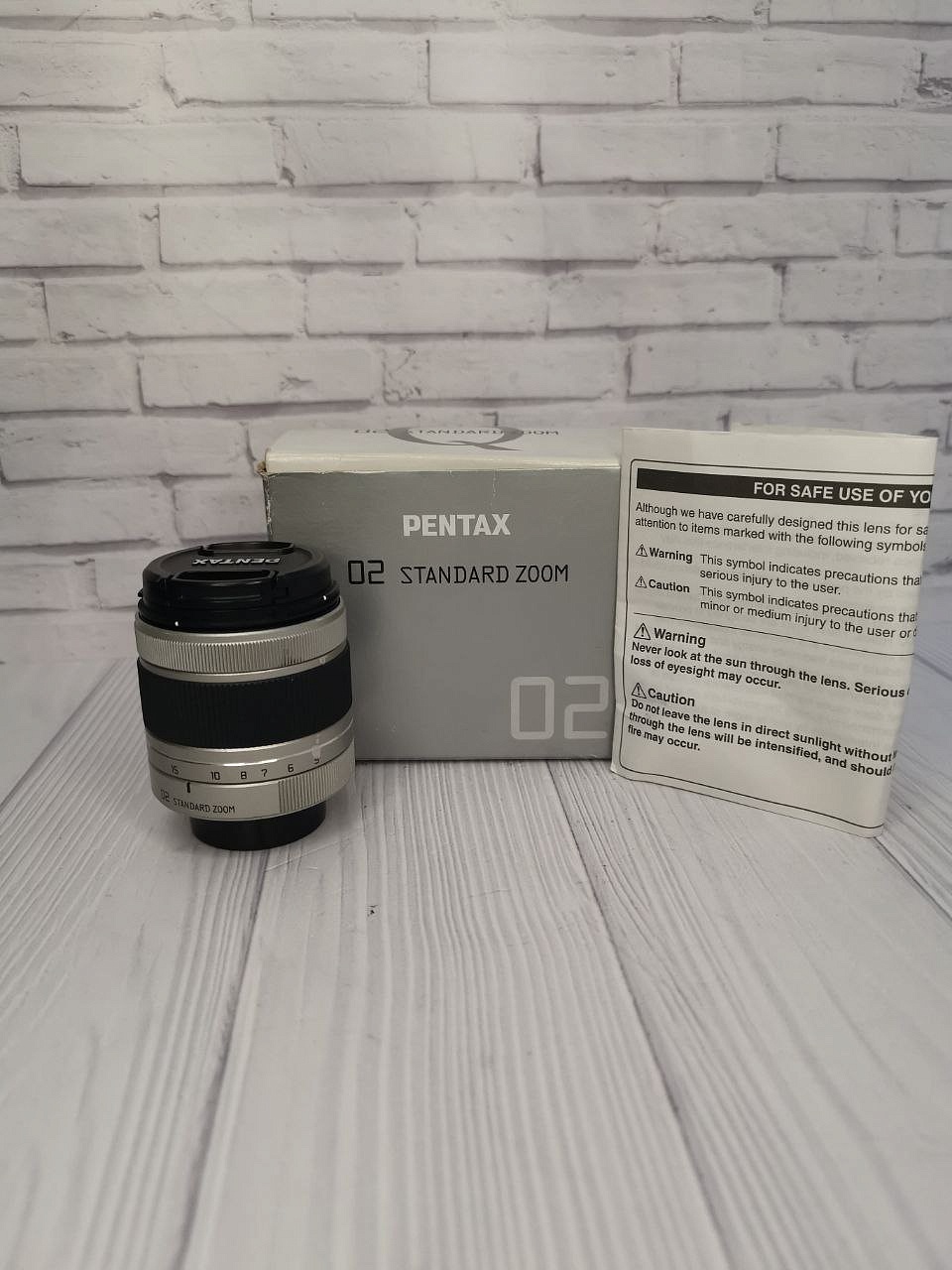 Pentax Q 5-15mm F/2.8-4.5 ED AL 02 Standard Zoom Lens фото №1