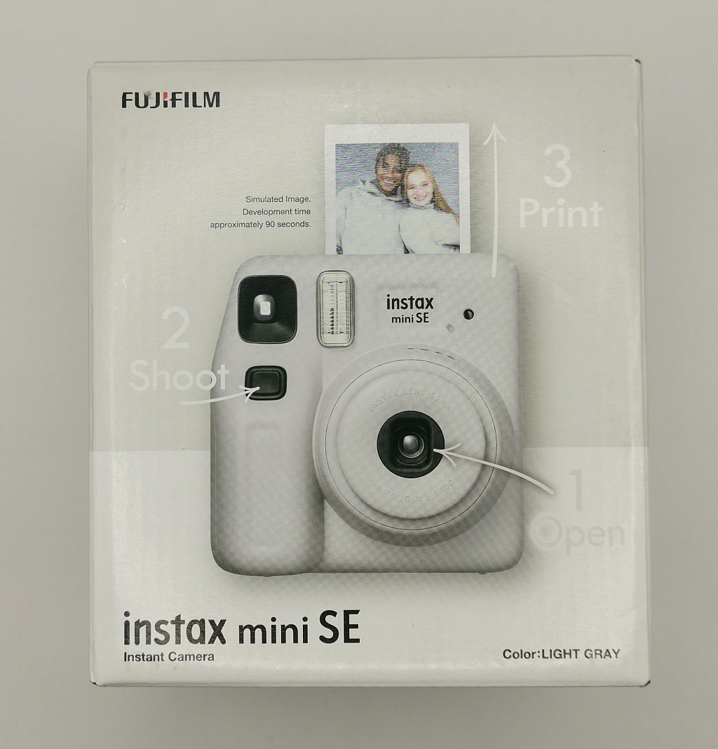 Instax mini SE light gray фото №5