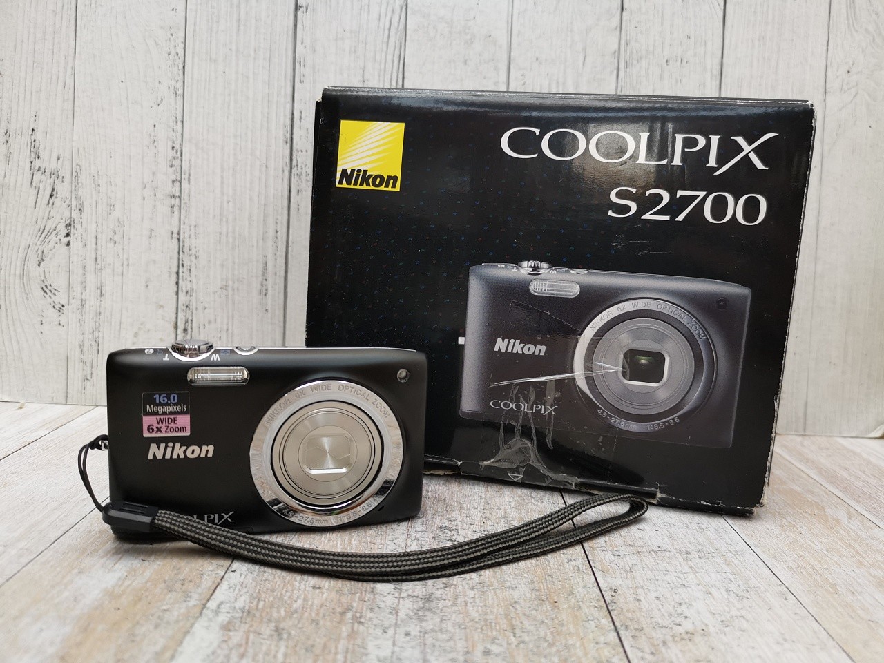 Nikon Coolpix S2700 черный  фото №1