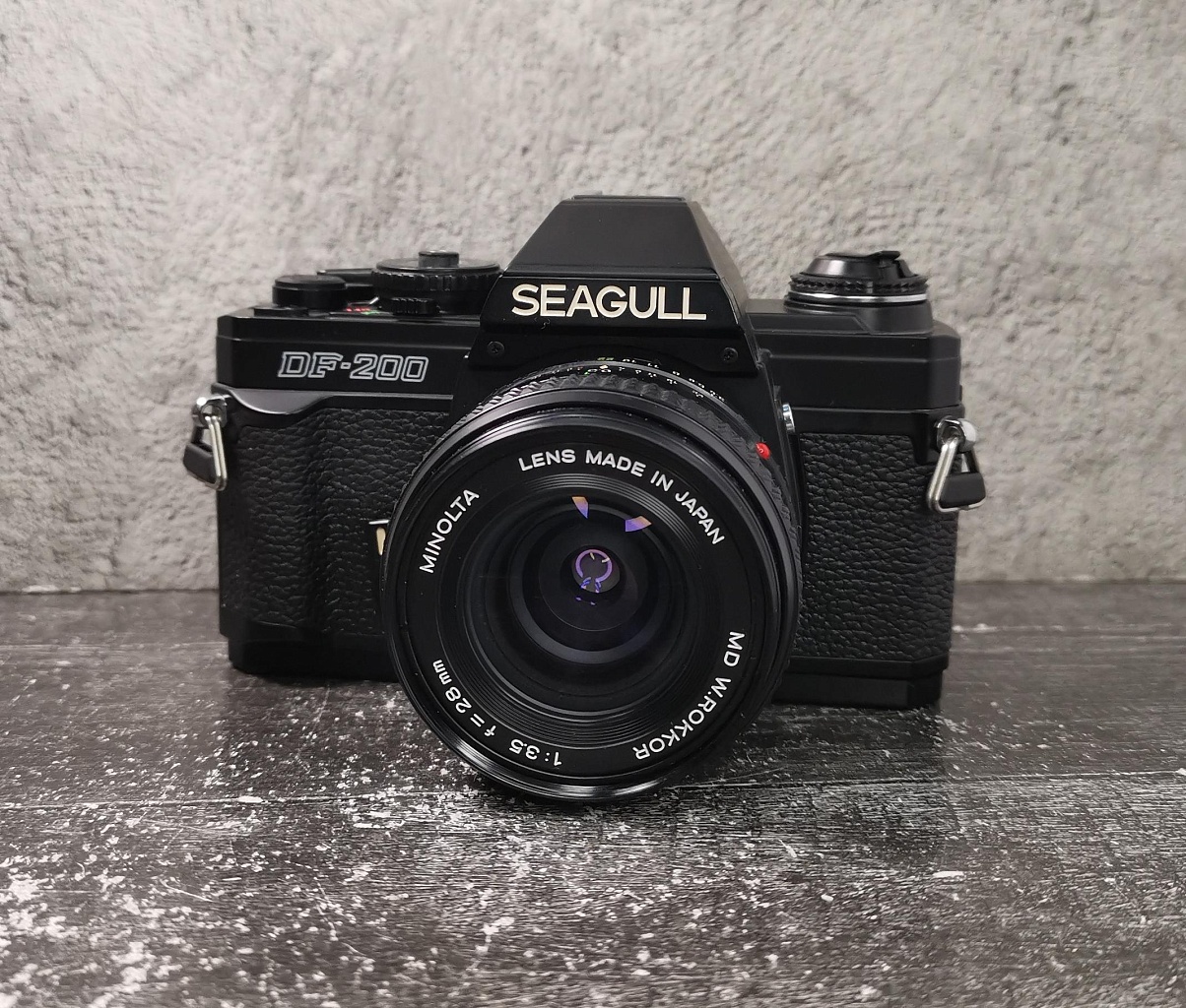Seagull df-200 + minolta md w.rokkor 28mm f/3.5 фото №1