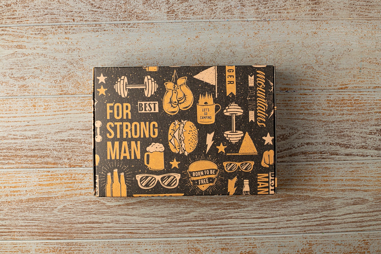Коробка мал "For strong man" фото №1