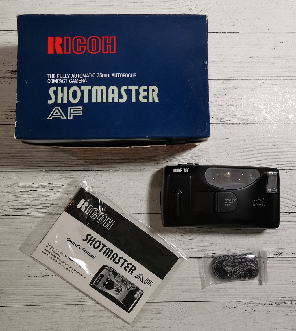 ricoh shotmaster af (S-30 AF) +коробка фото №1