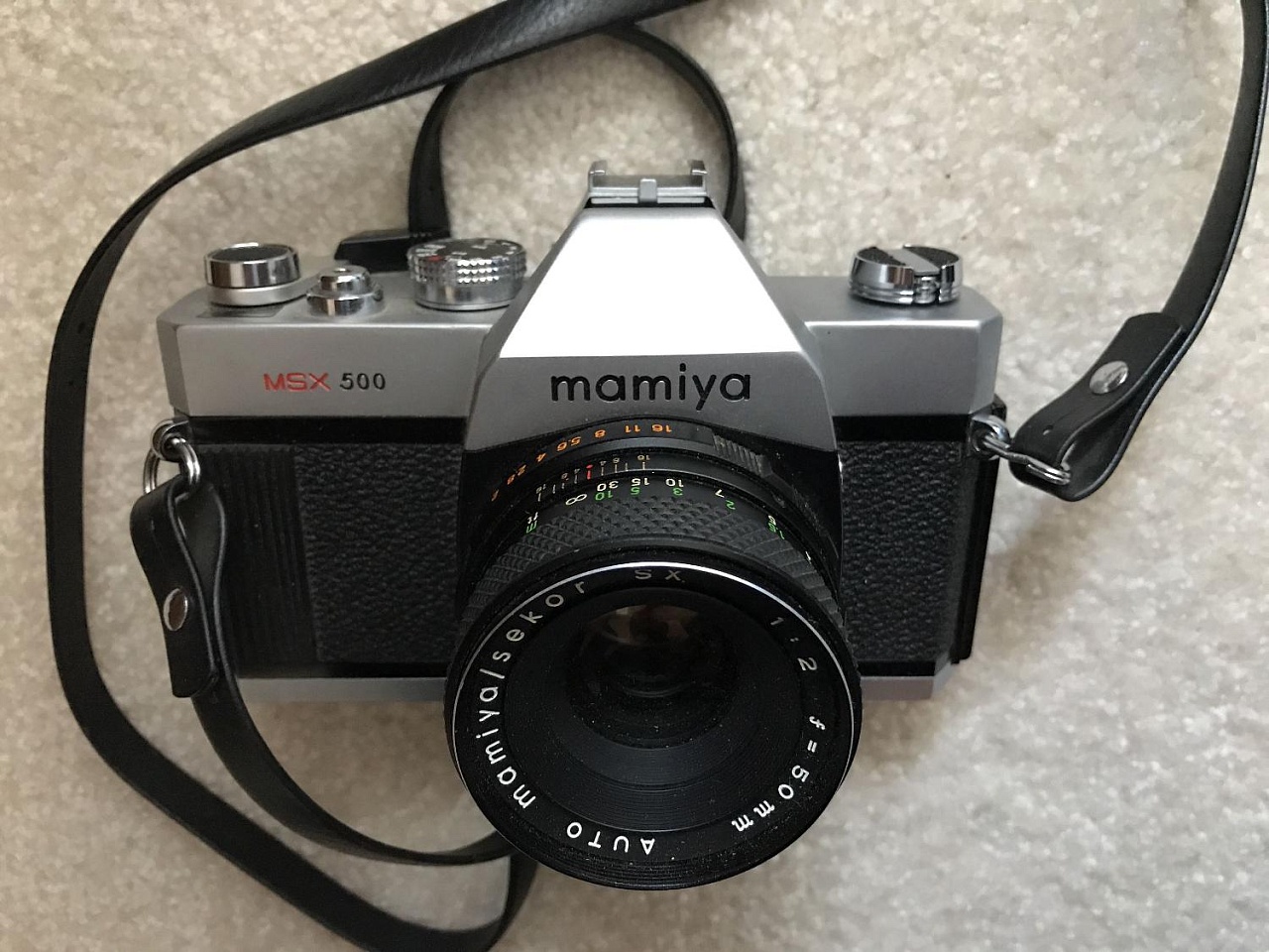 Mamiya MSX 500 + Auto Mamiya/Sekor sx 1:2 50mm фото №1