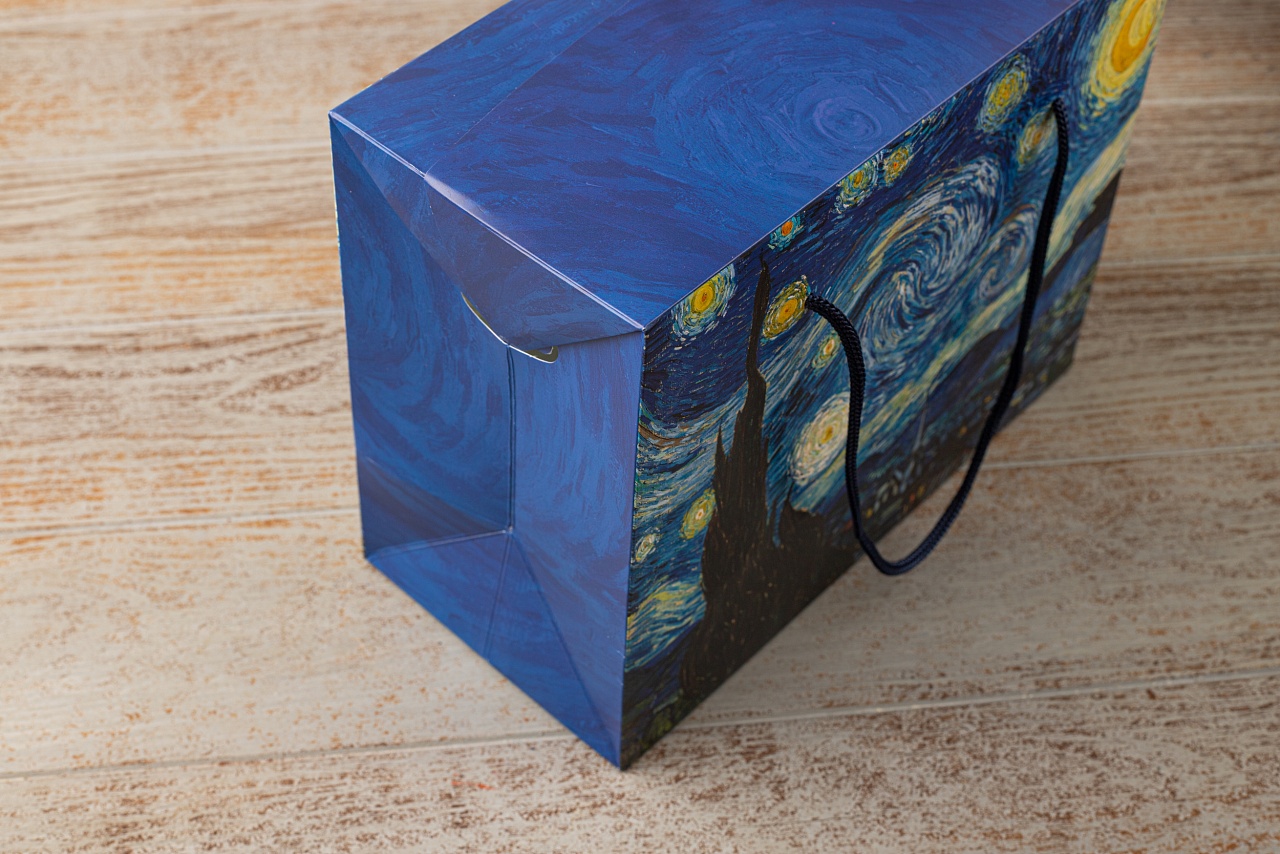 Пакет-коробка «Ван Гог» фото №2