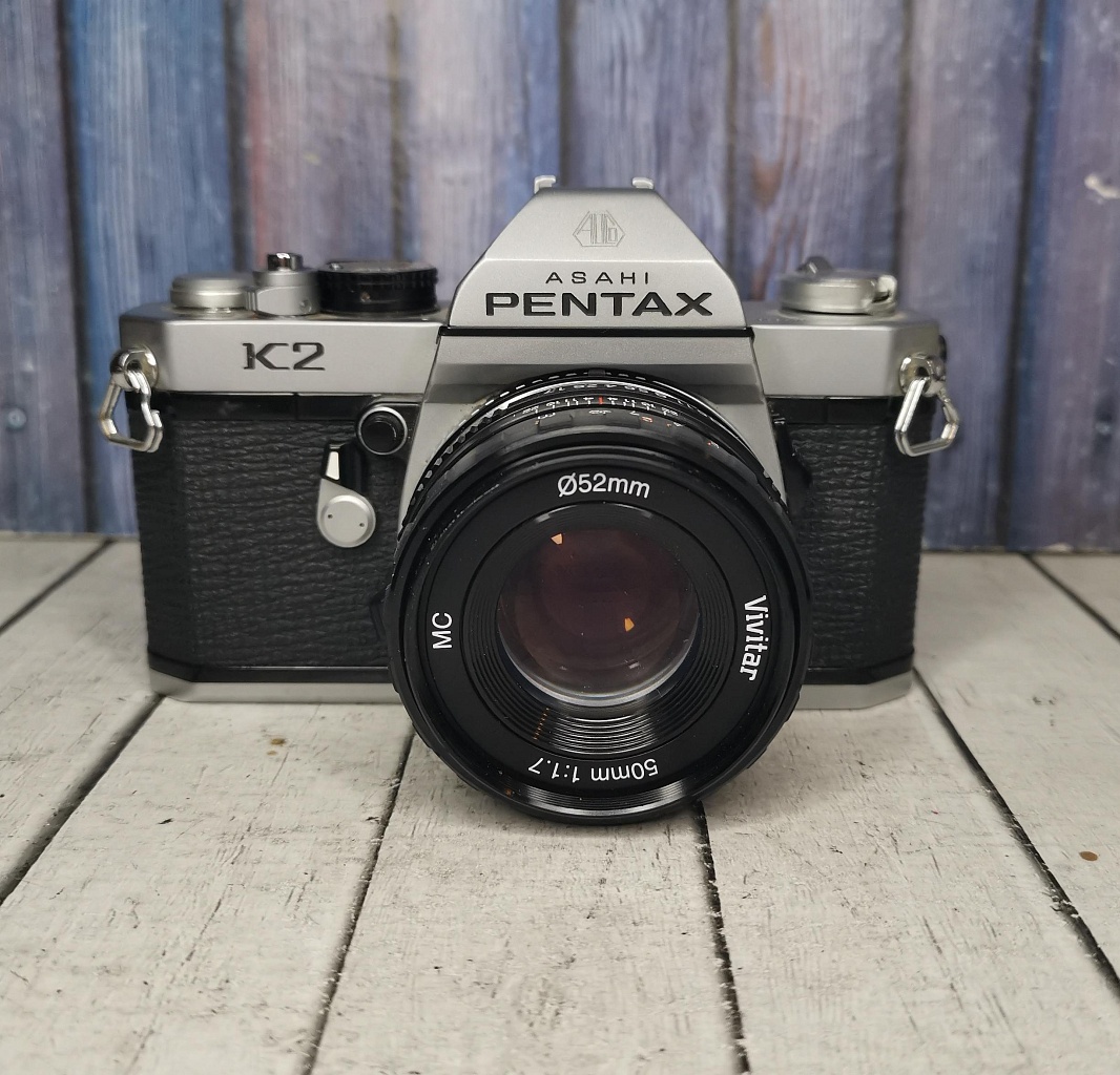 Pentax K2 + Vivitar MC 50mm F/1.7  фото №1