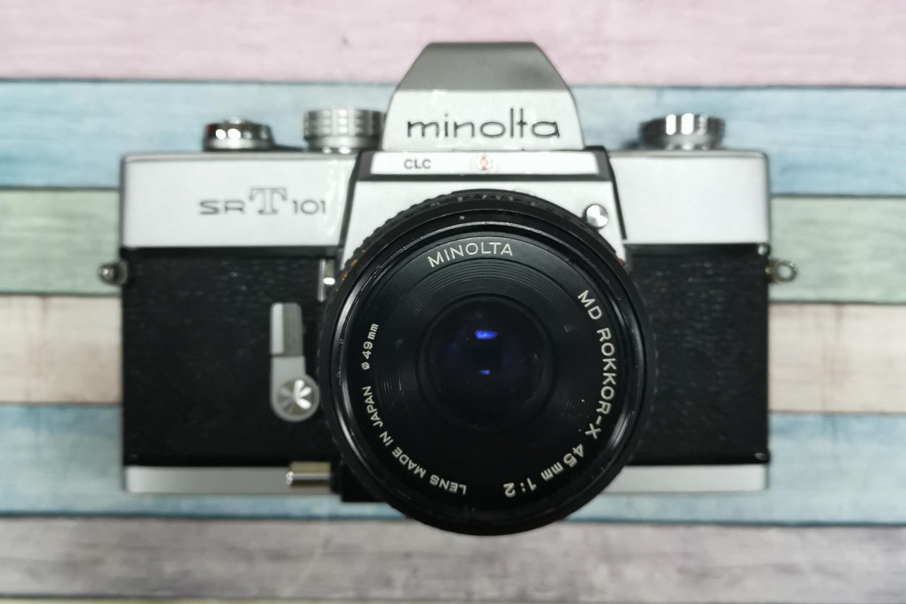 Minolta SRT101 + Minolta MD Rokkor 45 mm f/2 фото №1