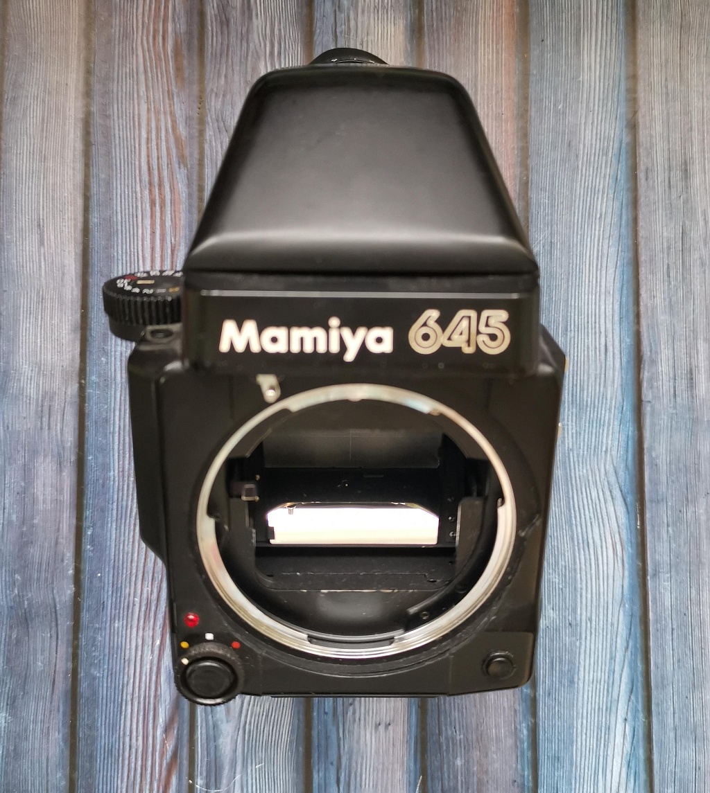 Mamiya m645 SUPER + Призма с коррекцией зрения +5/-5 фото №1