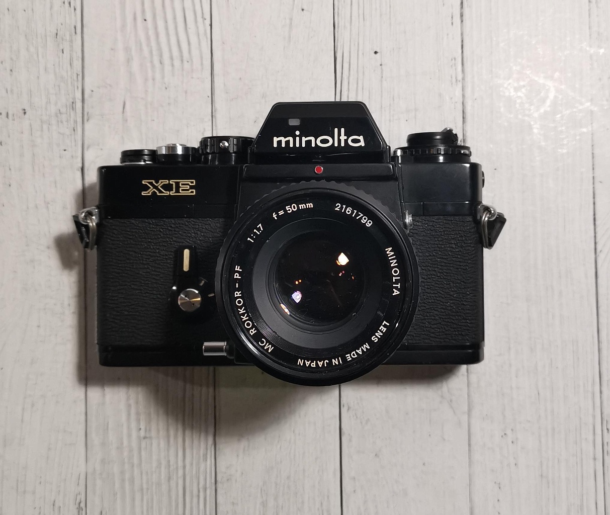 Minolta XE + Minolta rokkor-pf 50 mm f/1.7 (уценка) фото №1