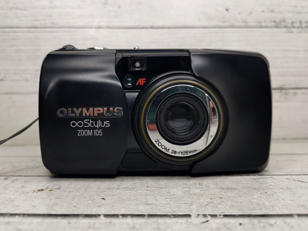 Olympus MJU Zoom 105 (Black)  фото №1