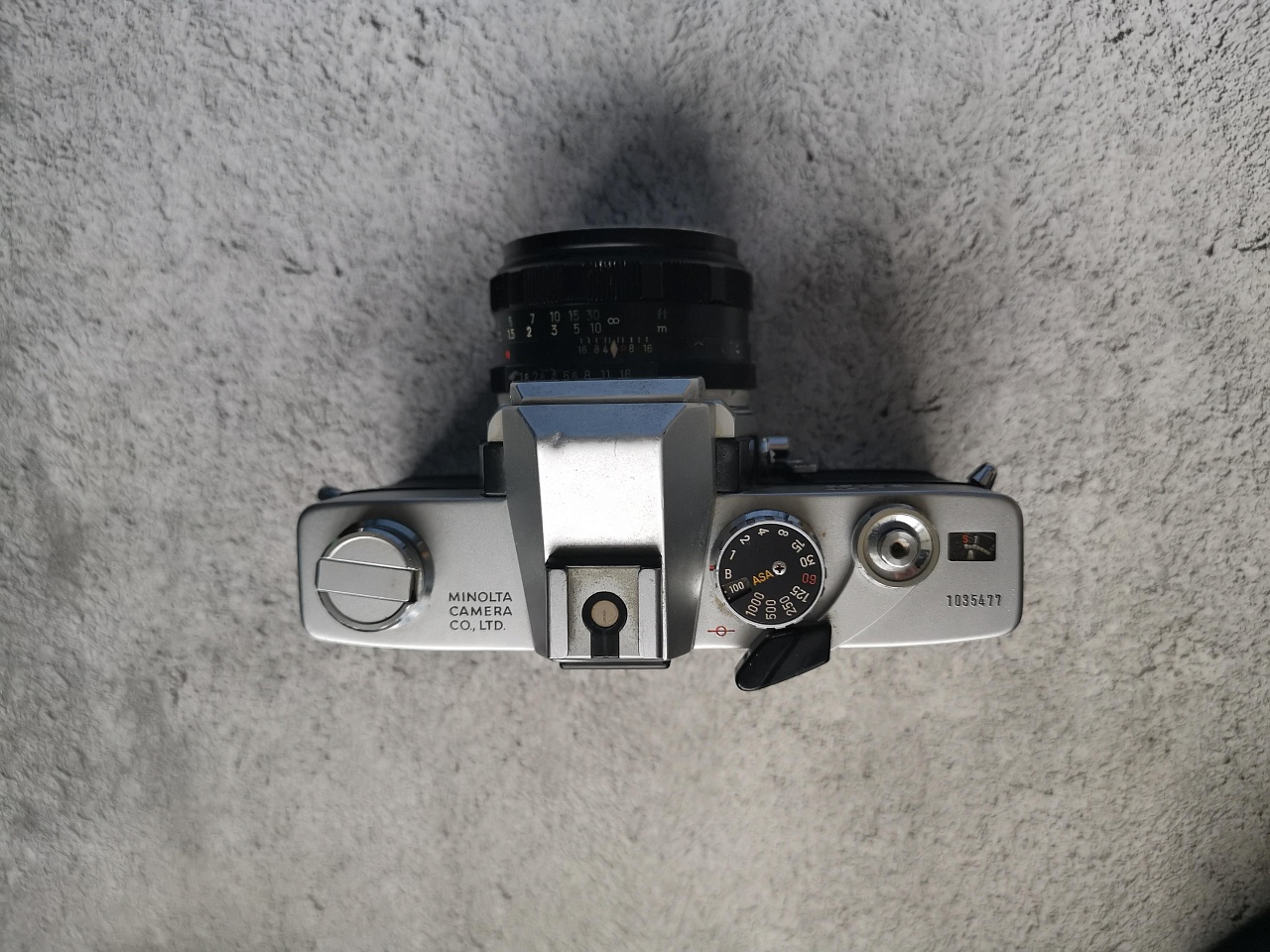 Minolta SRT super + Minolta mc rokkor-pf 55 mm f/1.8 фото №2