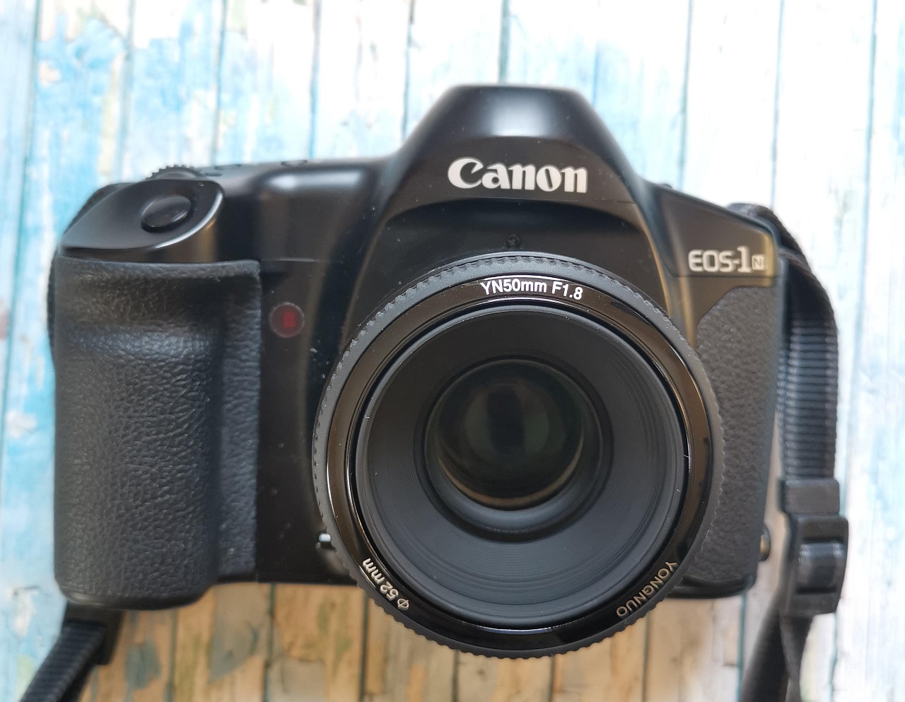 Canon EOS 1n + Yongnuo 50 mm f/1.8 фото №1