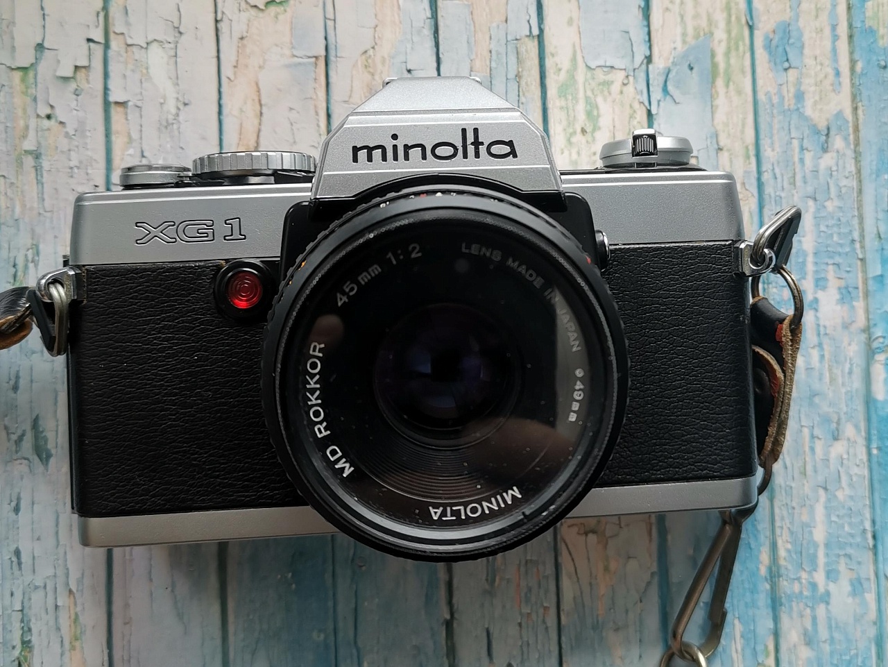 Minolta XG-1 + Minolta MD 45 mm f/2 фото №1