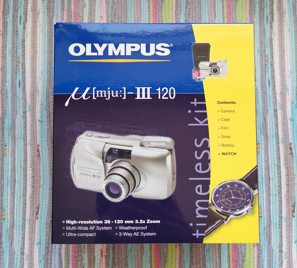 Olympus mju III 120 Новый подарочный набор фото №1