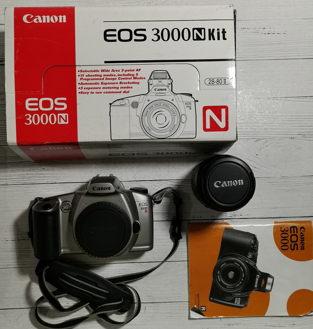 Canon EOS 3000n kit фото №1