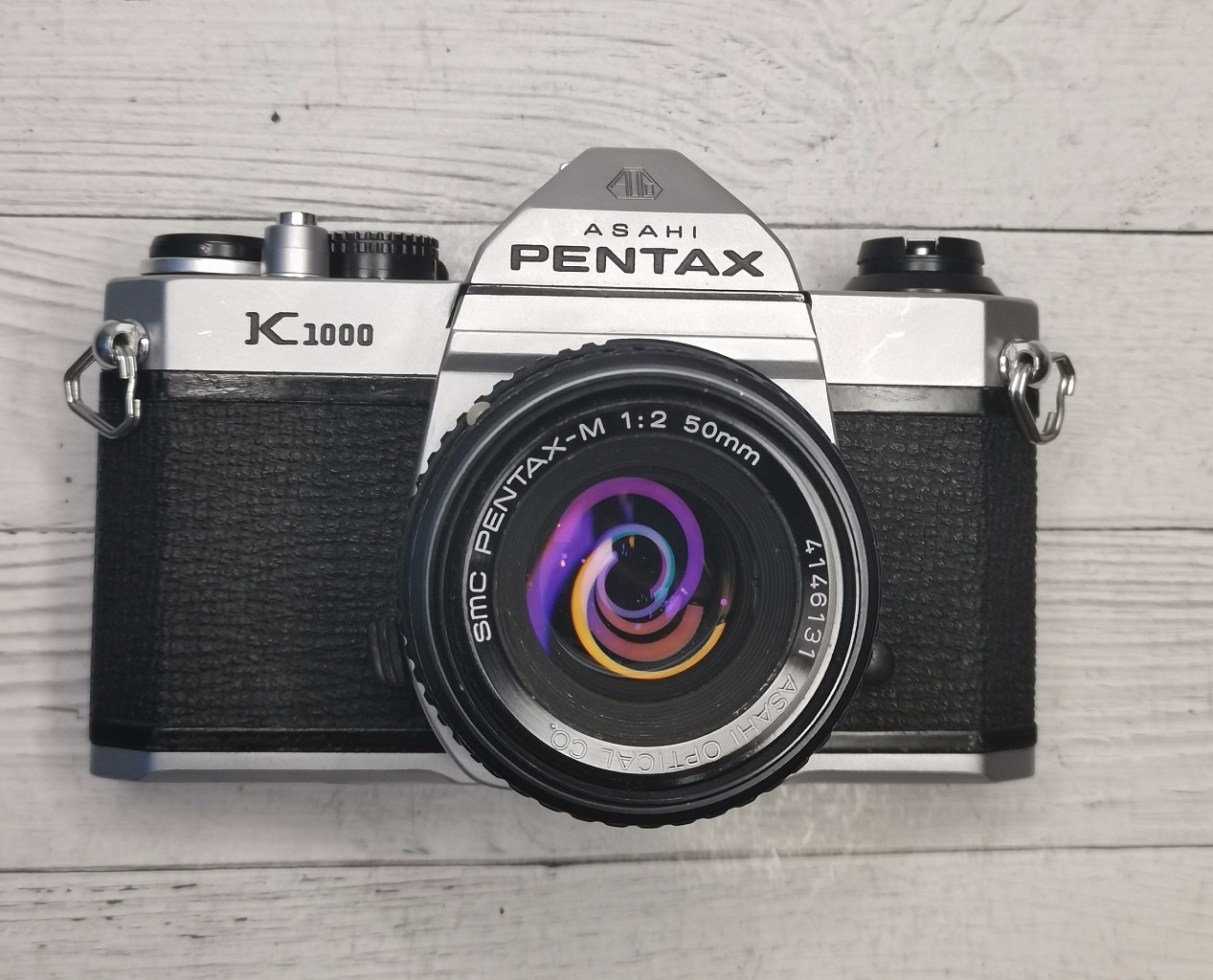 Pentax K1000 + Pentax-M SMC 50 mm f/2 фото №1