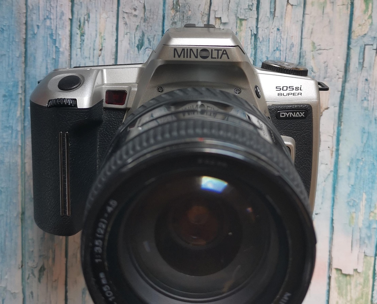 MINOLTA 505si SUPER + MINOLTA AF ZOOM 28-105 mm f/3.5-4.5 фото №2