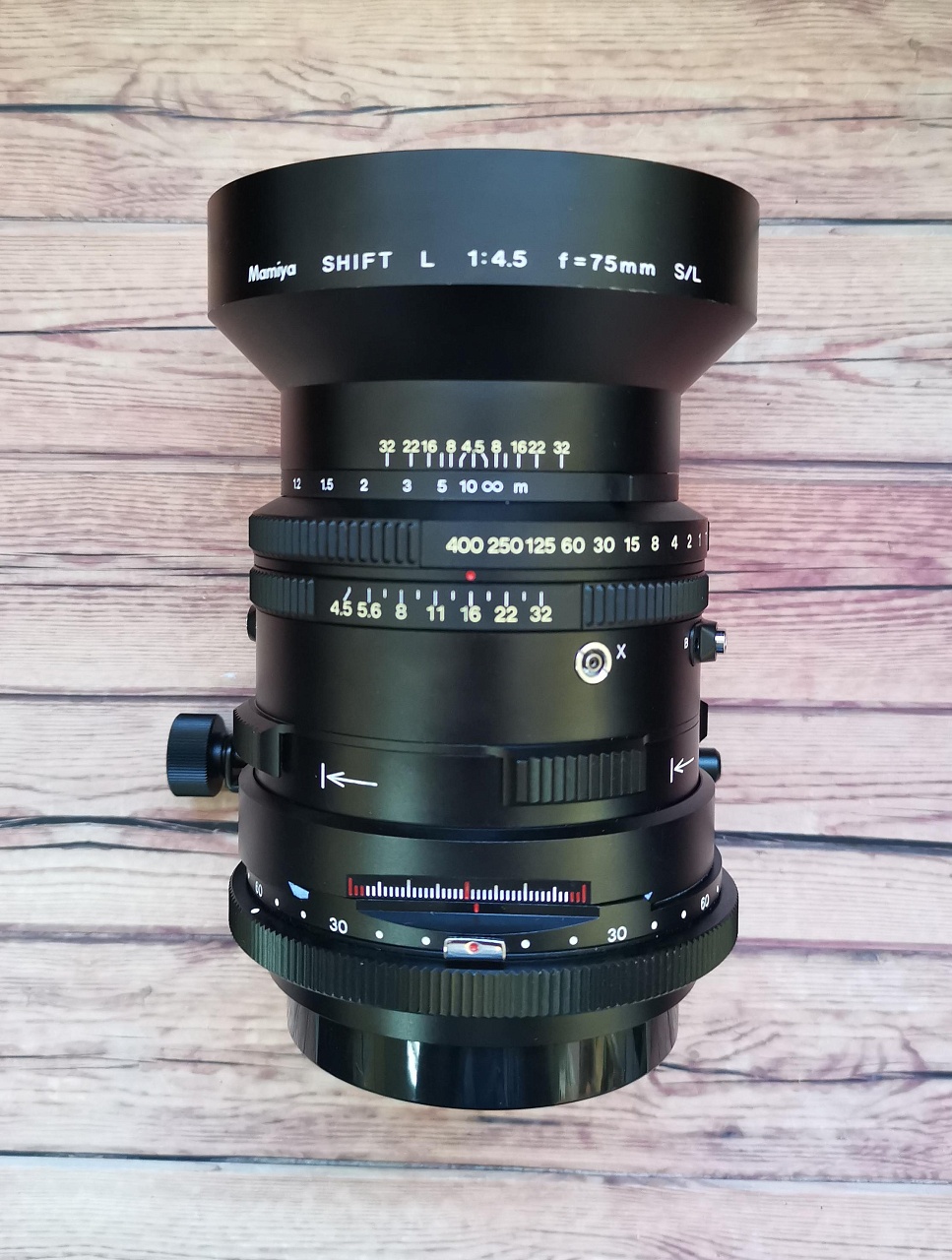 Mamiya SHIFT L 75mm f4.5 S/L SL Lens for RB67 PRO SD