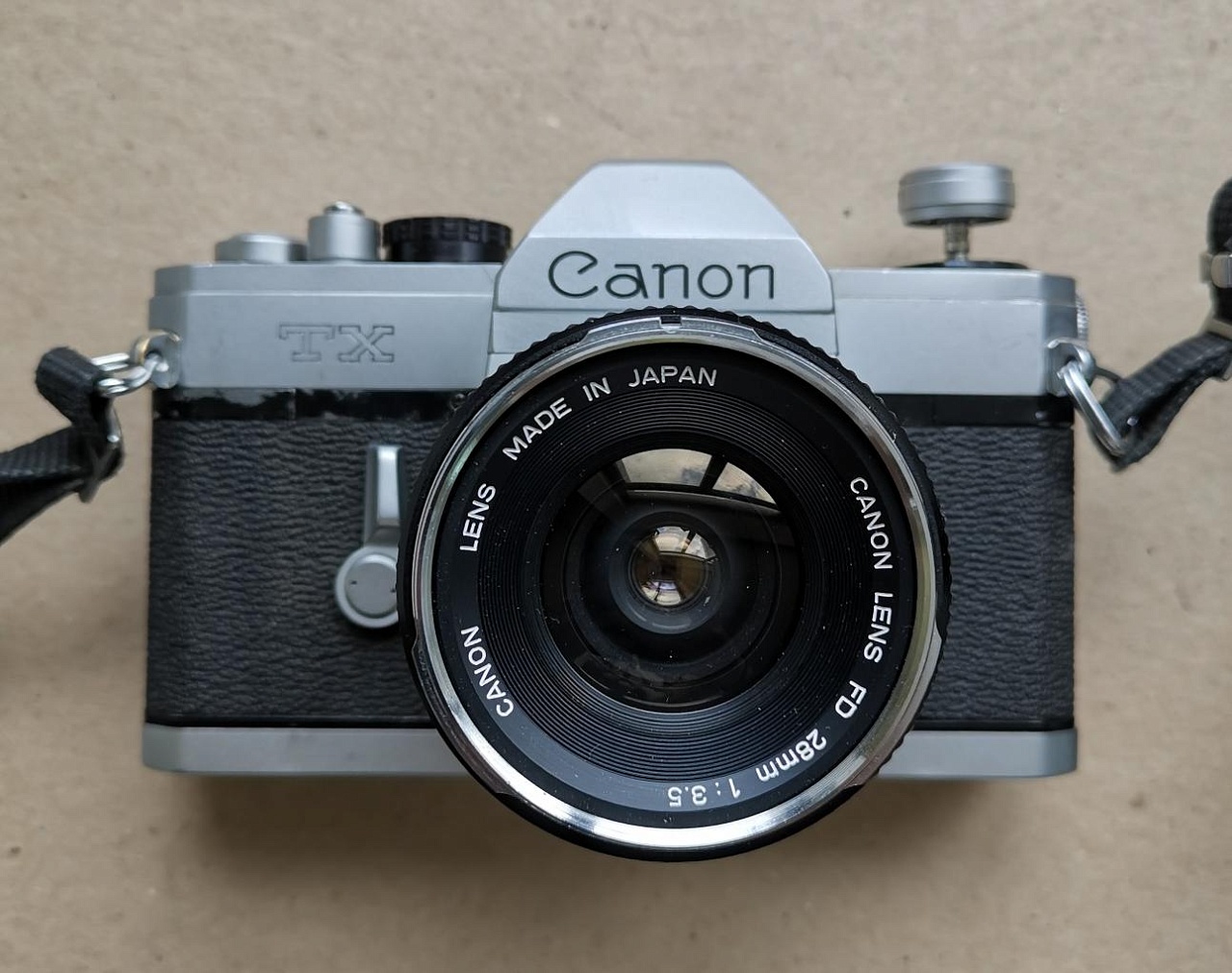 Canon TX + Canon lens FD 28 mm f/3,5 фото №1