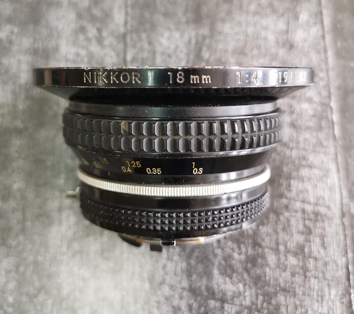 Nikkor non-Ai 18 mm F/4 фото №2
