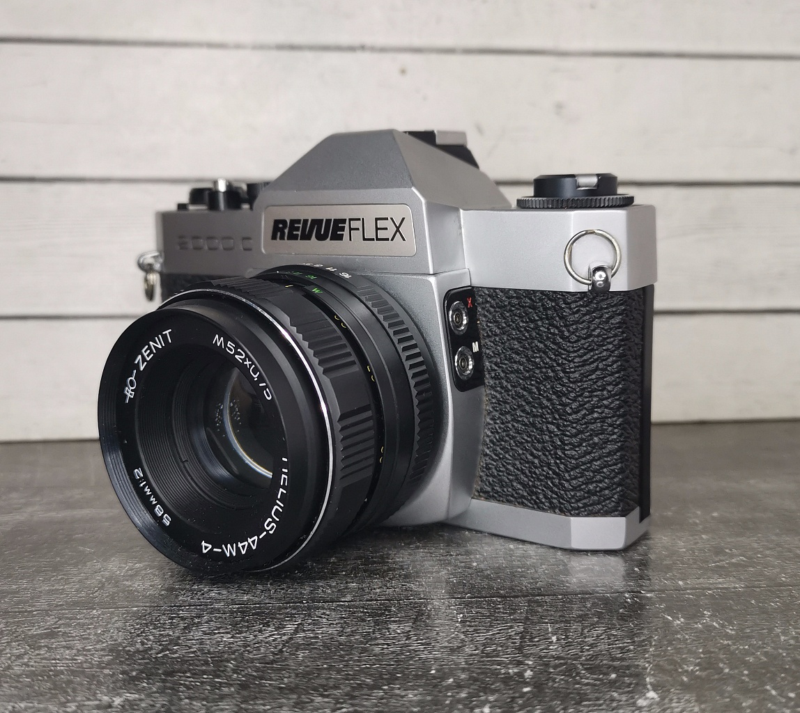 Revueflex 2000 cl + Helios 44m-4 58 mm f/2 фото №3