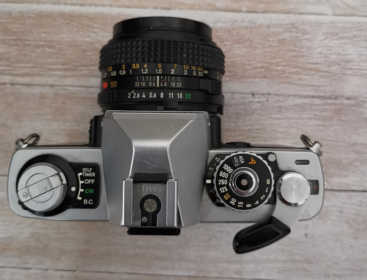 Minolta XG-2 + Minolta MD 50 mm F/2 фото №2