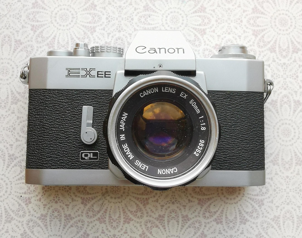 Canon EX EE  50mm 1:1.8 (ジャンク品）