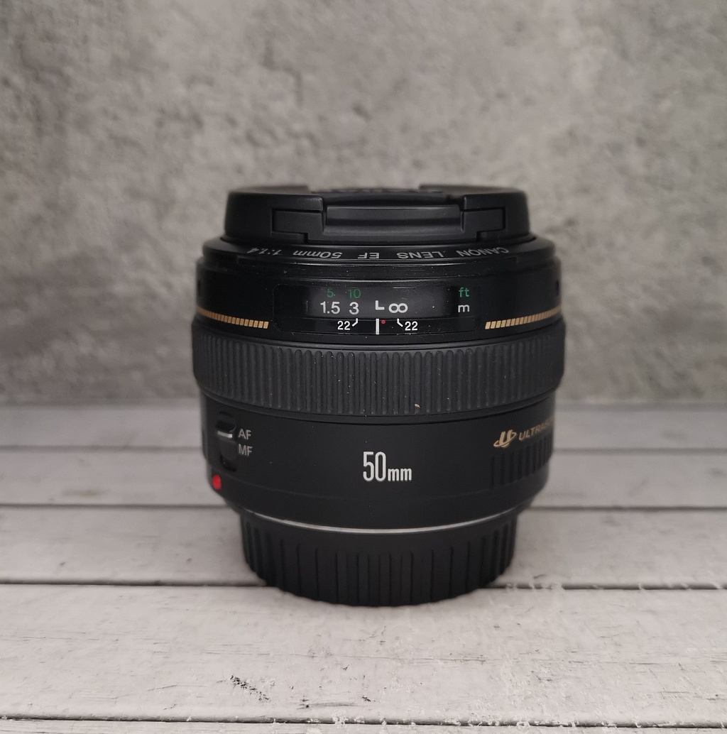Canon Lens EF 50mm 1.4 (Box) фото №3