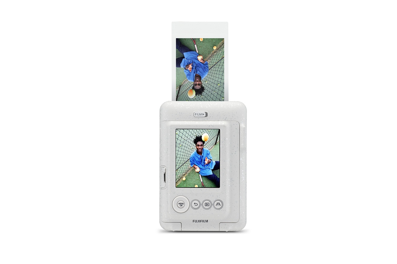 Fujifilm Instax Mini LiPlay Stone White фото №3