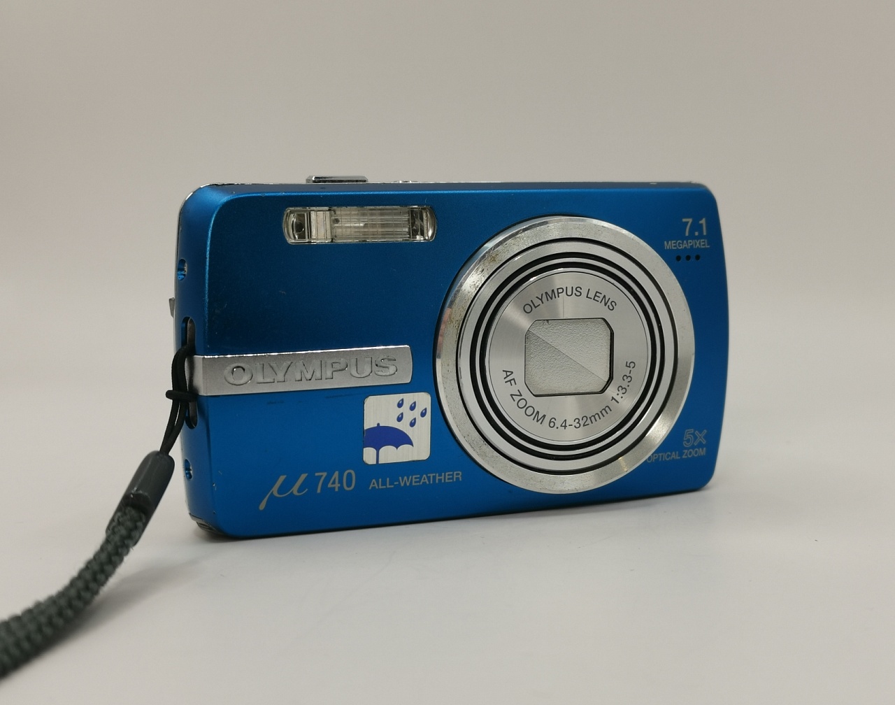 Olympus mju 740 blue фото №1