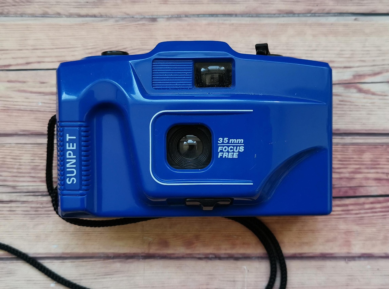 Фотоаппарат Sunpet 35mm FocusFree синий фото №1