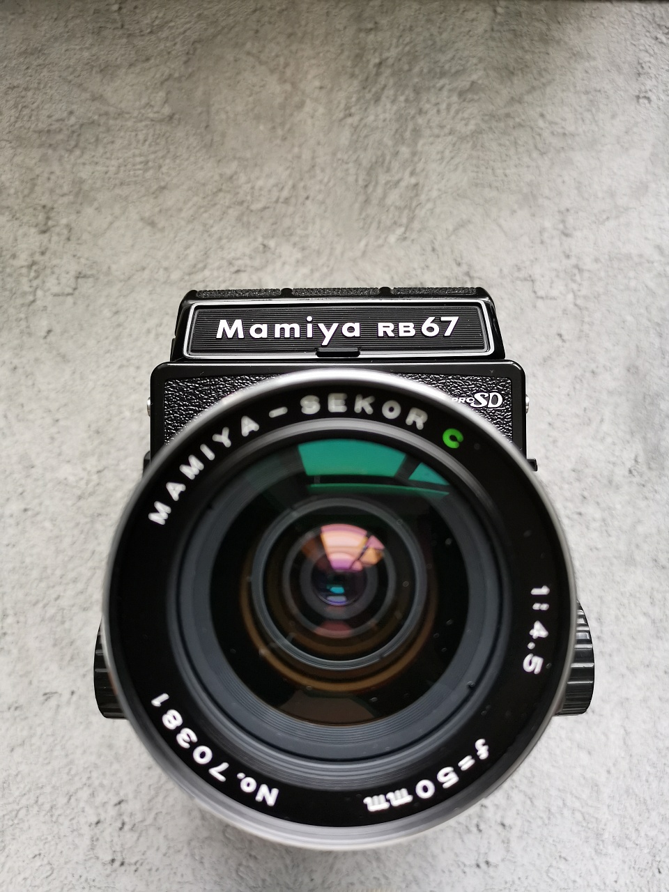 Mamiya RB67 pro-sd + Mamiya-Sekor C 50 mm F/4.5 фото №1