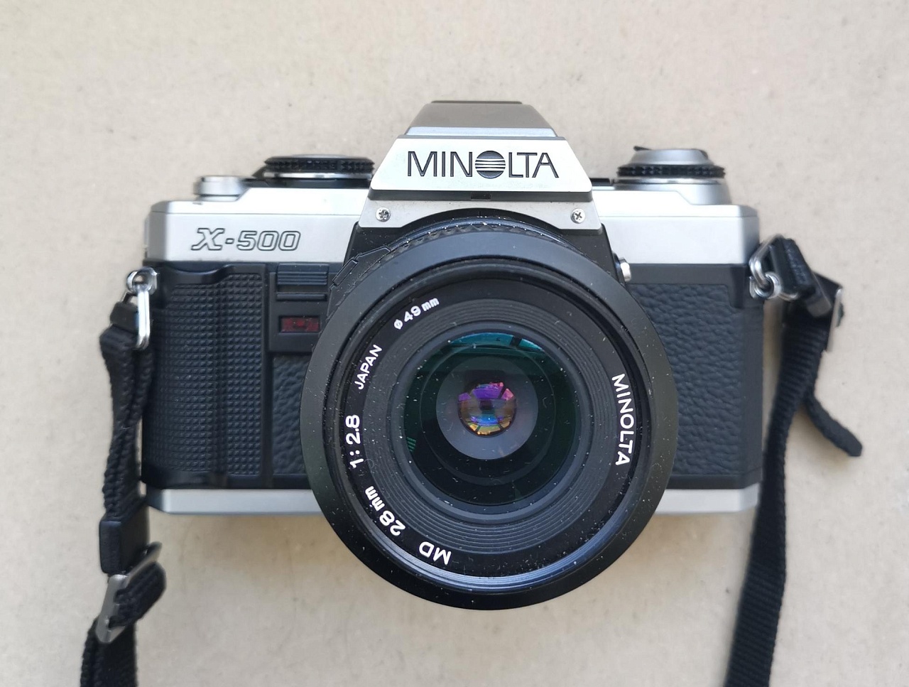 Minolta X-500 + Minolta MD 28/2,8 фото №1
