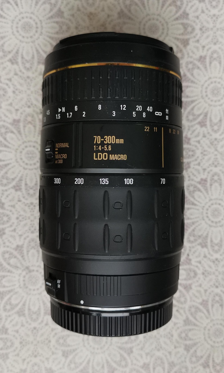 Quantaray LDO Macro 70-300 mm f/4-5.6 (Canon EF) фото №2