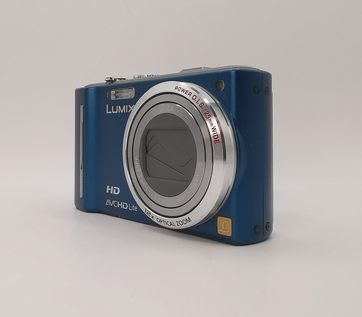 Panasonic LUMIX DMC-TZ10 blue фото №2