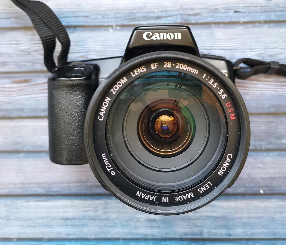 Canon EOS 1000/1000qd + Canon zoom lens EF 28-200 mm f/3.5-5.6 usm фото №1