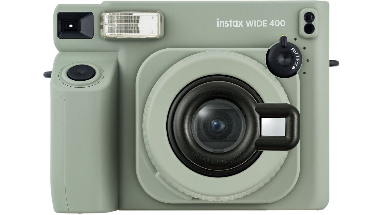 Fujifilm instax wide 400 green instant camera фото №1