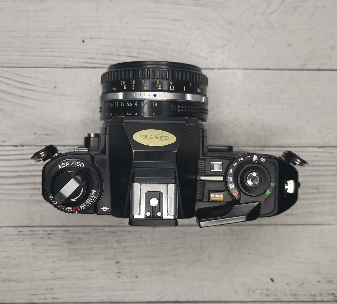 Nikon fg-20 + Nikkor 50 mm f/1.8 фото №2