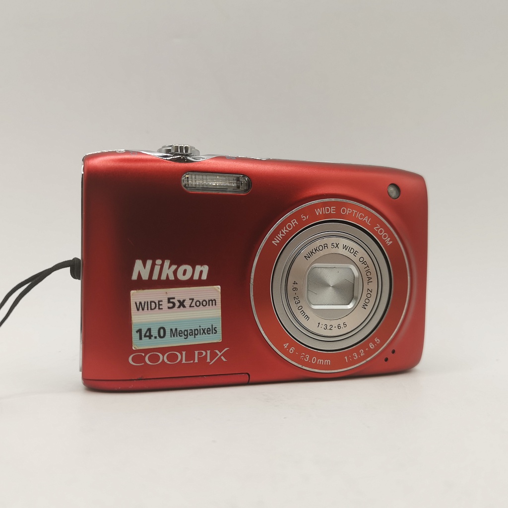 Nikon Coolpix s3100 red cherry фото №1