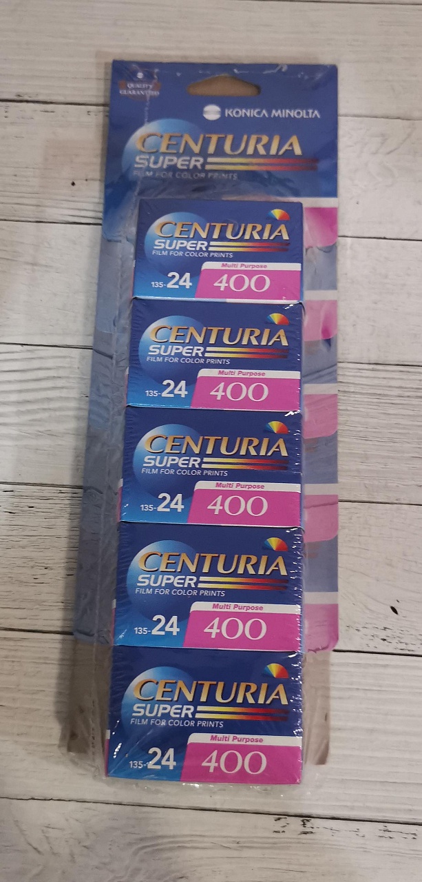 Konica Centuria Super 400/24 (Блок 5 шт) фото №1