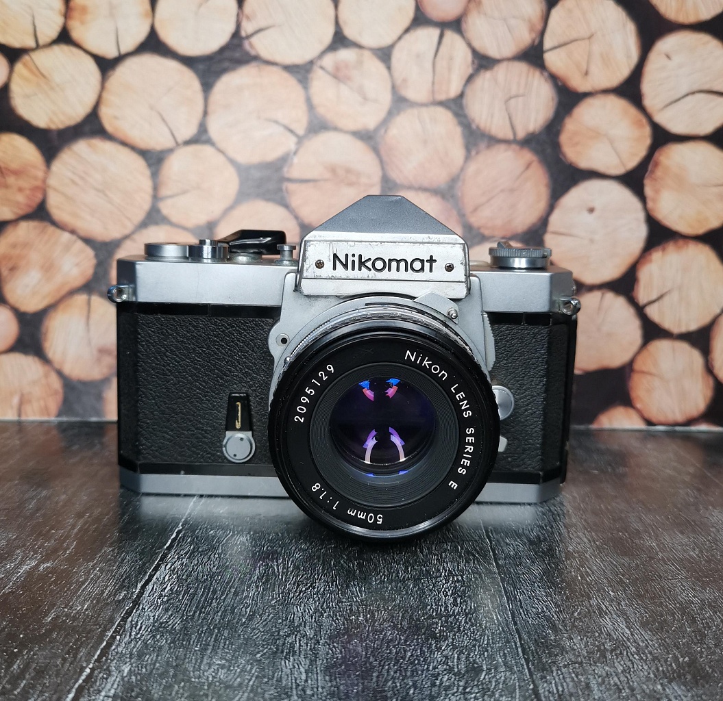 Nikomat FT + Nikon Lens Series E 50mm 1/1.8 (Уценка) фото №1