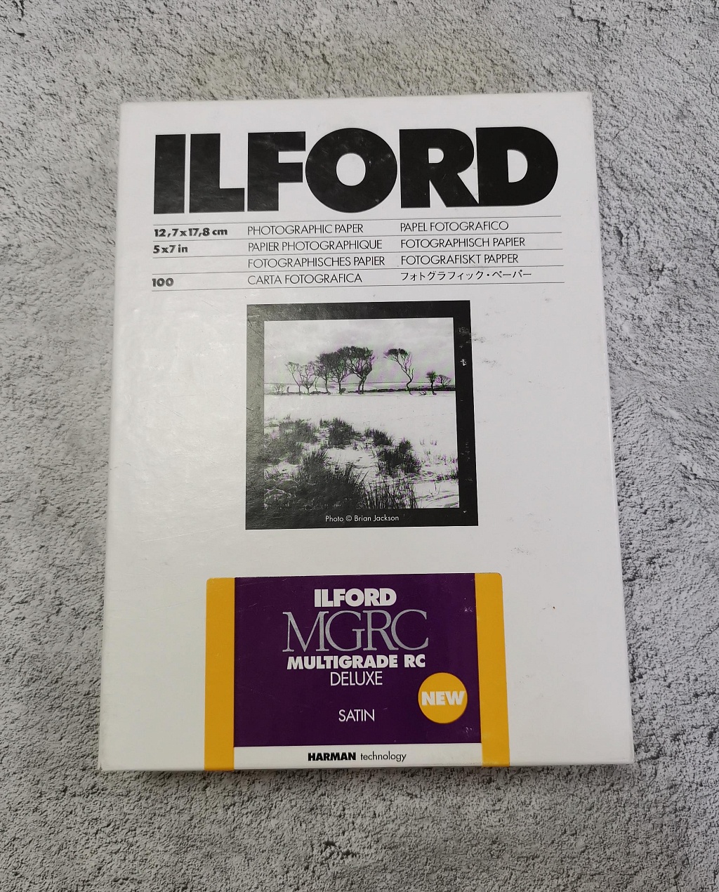 Ilford MULTIGRADE RC Deluxe Satin 100 листов (12.7 x 17.8 cm) фото №1