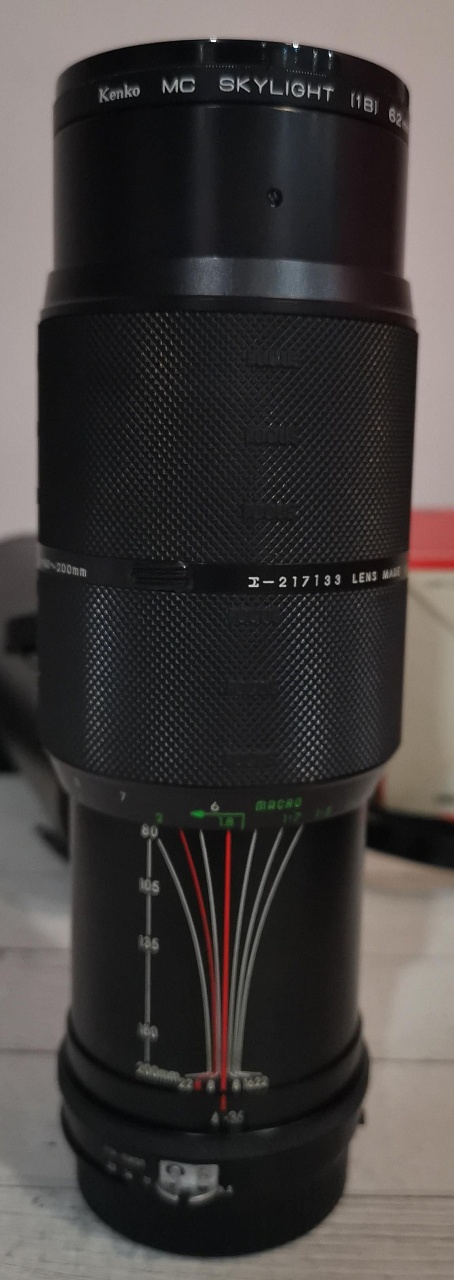 объектив sigma 80-200 mm F/3.5 + коробка фото №3