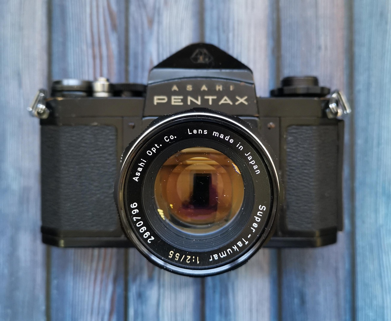 Pentax asahi sv + Super-takumar 55 mm f/2 фото №1