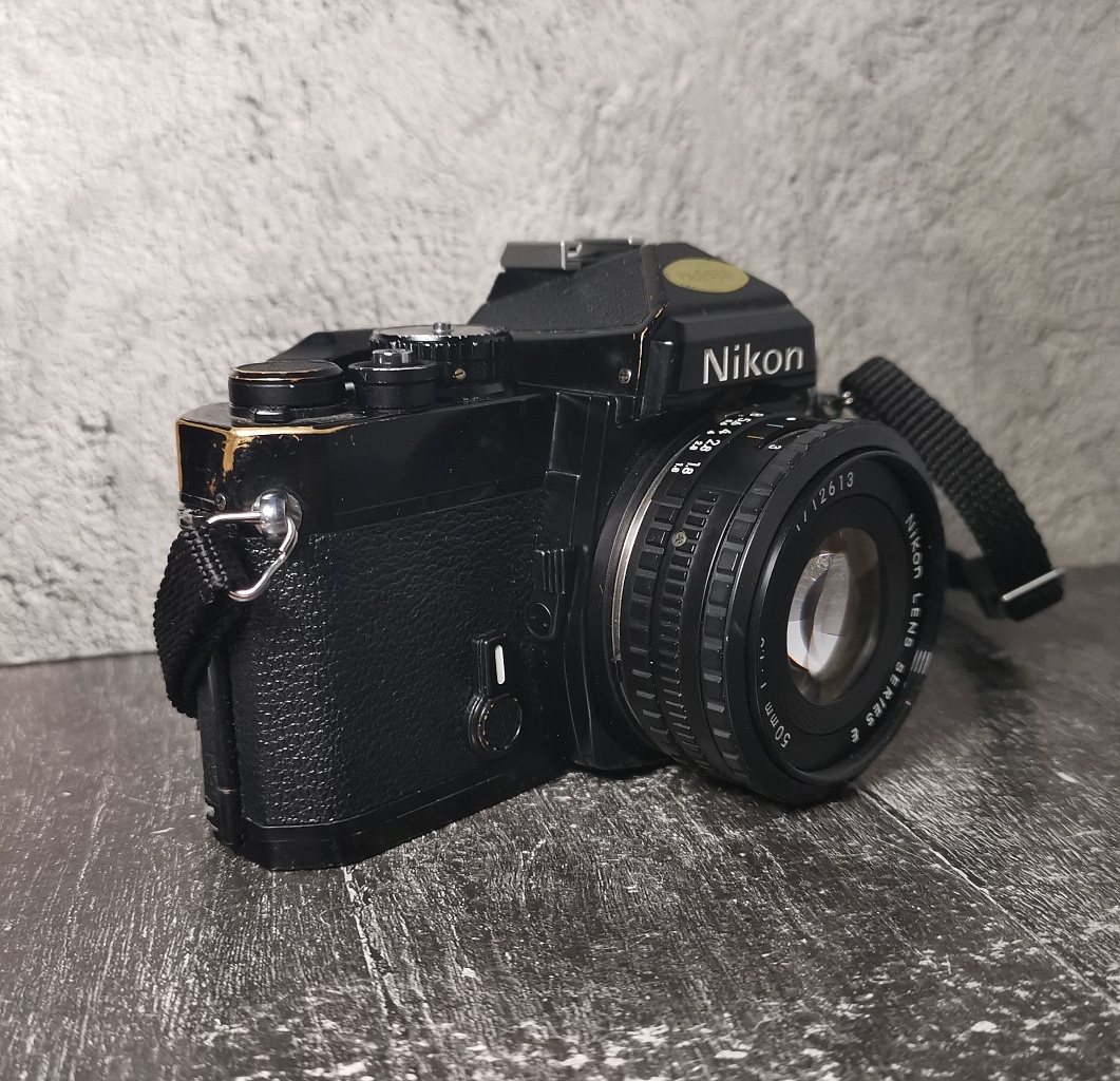 Nikon FE + Nikon series E 50 mm f/1.8 фото №3